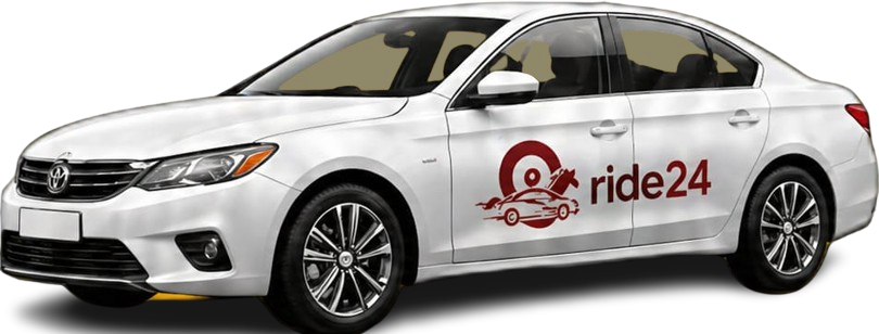 Ride24 branded car